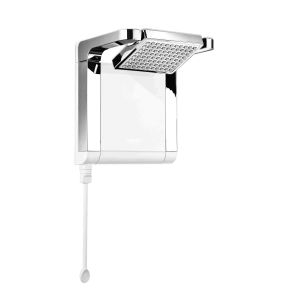 *Ducha Acqua Star blanca / cromo 220V 5500W Lorenzetti 7547376 (2)