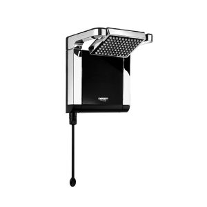 Cernidor ducha Acqua Star negro con cromo Lorenzetti 7581025