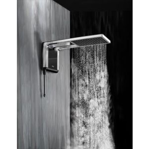 Ducha Acqua Storm negro / cromo 127V 5500W Lorenzetti 7517129 (2)